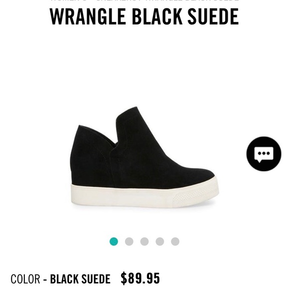 wrangle black suede